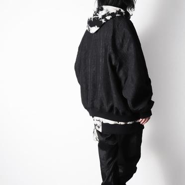 Geometry Jacquard Jumbo MA-1 Blouson　BLACK No.26