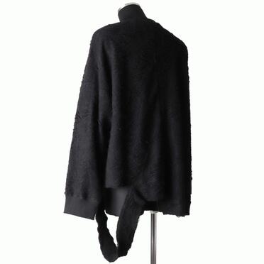 Damage pile Asymmetry Crew Neck No.4