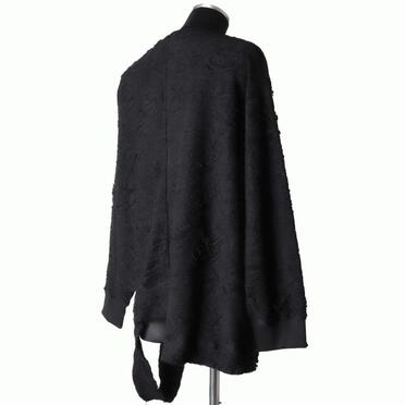 Damage pile Asymmetry Crew Neck No.6