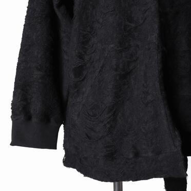 Damage pile Asymmetry Crew Neck No.10