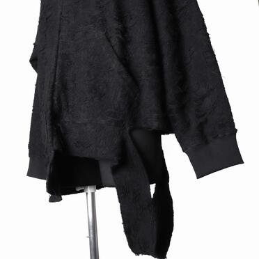 Damage pile Asymmetry Crew Neck No.11