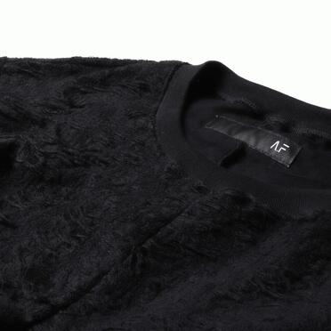 Damage pile Asymmetry Crew Neck No.14