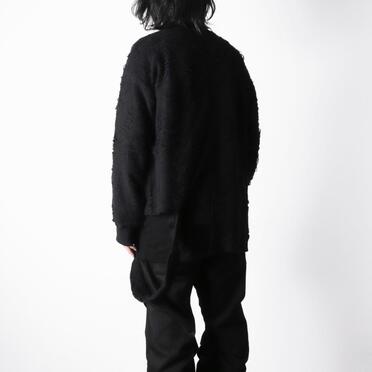 Damage pile Asymmetry Crew Neck No.18