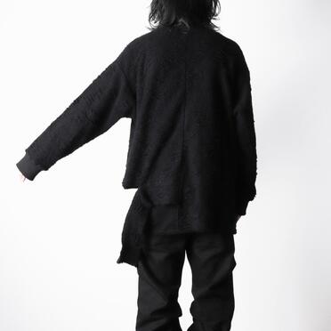 Damage pile Asymmetry Crew Neck No.20