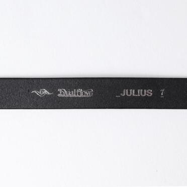 077ACU33 SILVER 925/COW SKIN　BK×SV No.8