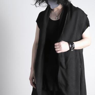 077ACU33 SILVER 925/COW SKIN　BK×SV No.10