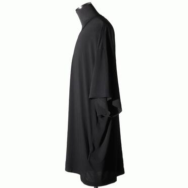 937CUM18 CUPRO/COTTON JERSEY　BLACK No.3