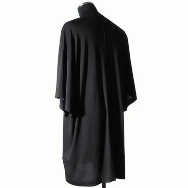 937CUM18 CUPRO/COTTON JERSEY　BLACK No.4