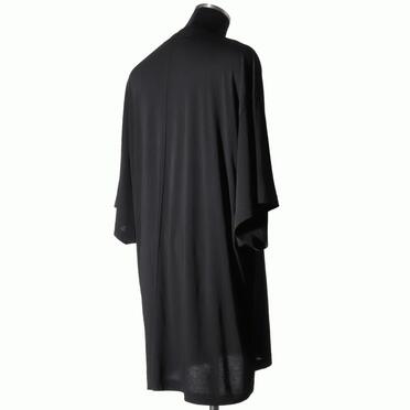 937CUM18 CUPRO/COTTON JERSEY　BLACK No.6