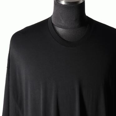 937CUM18 CUPRO/COTTON JERSEY　BLACK No.7
