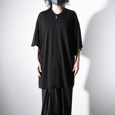 937CUM18 CUPRO/COTTON JERSEY　BLACK No.13