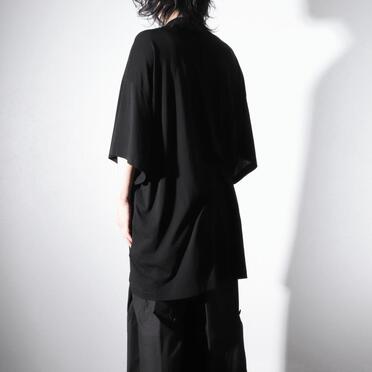 937CUM18 CUPRO/COTTON JERSEY　BLACK No.16