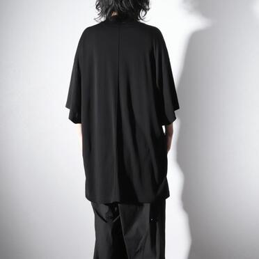 937CUM18 CUPRO/COTTON JERSEY　BLACK No.17