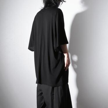 937CUM18 CUPRO/COTTON JERSEY　BLACK No.18