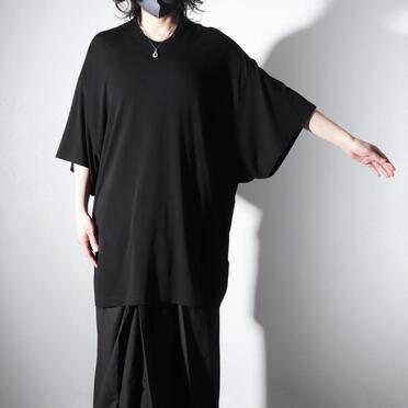 937CUM18 CUPRO/COTTON JERSEY　BLACK No.19