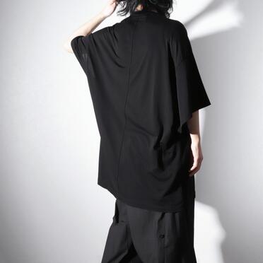 937CUM18 CUPRO/COTTON JERSEY　BLACK No.21