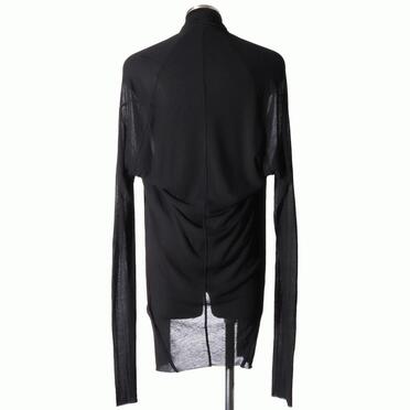 937CUM8 COTTON SZ JERSEY　BLACK No.5