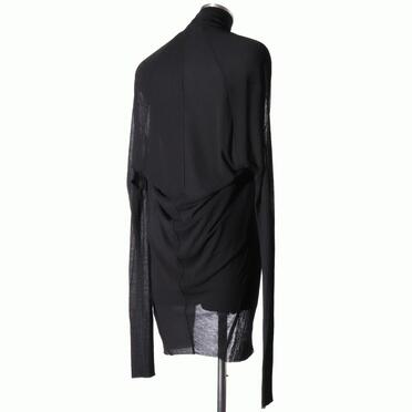 937CUM8 COTTON SZ JERSEY　BLACK No.6