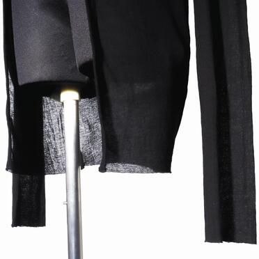 937CUM8 COTTON SZ JERSEY　BLACK No.13