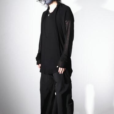 937CUM8 COTTON SZ JERSEY　BLACK No.16