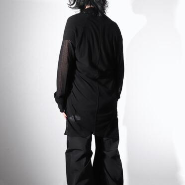 937CUM8 COTTON SZ JERSEY　BLACK No.17