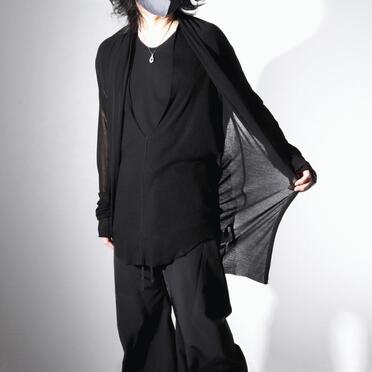 937CUM8 COTTON SZ JERSEY　BLACK No.21