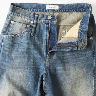 AGING TWISTED DENIM PANTS　L.INDIGO No.12