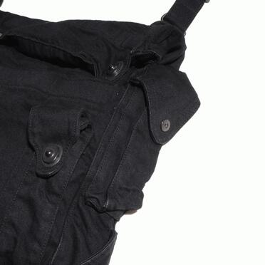 937BGU1 12oz DENIM　BLACK No.6