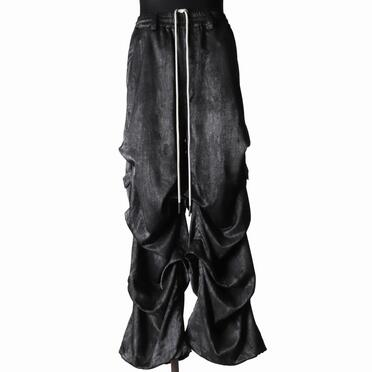 Tuck Wide Pants　BLACK No.1