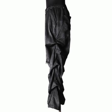 Tuck Wide Pants　BLACK No.3