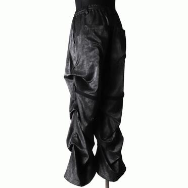 Tuck Wide Pants　BLACK No.4