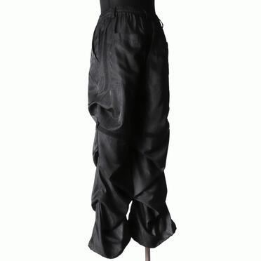 Tuck Wide Pants　UNEVEN D.GY No.4