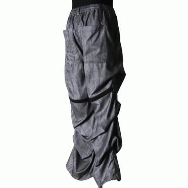 Tuck Wide Pants　UNEVEN GY No.6