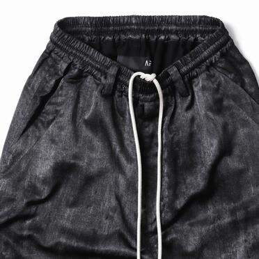 Tuck Wide Pants　BLACK No.7