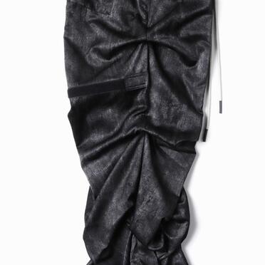 Tuck Wide Pants　BLACK No.10
