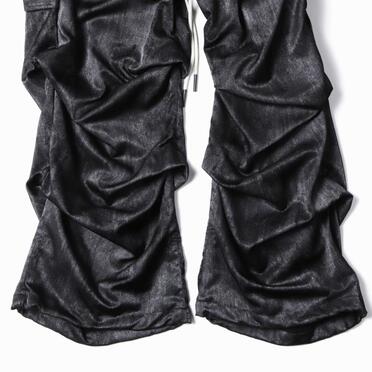 Tuck Wide Pants　BLACK No.12