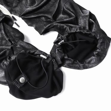 Tuck Wide Pants　BLACK No.14