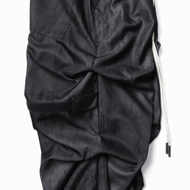 Tuck Wide Pants　UNEVEN D.GY No.10