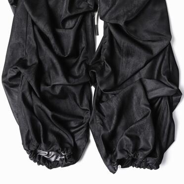 Tuck Wide Pants　UNEVEN D.GY No.13