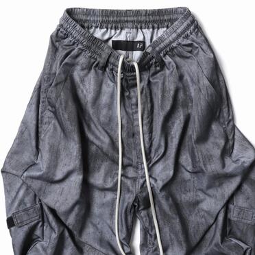 Tuck Wide Pants　UNEVEN GY No.7