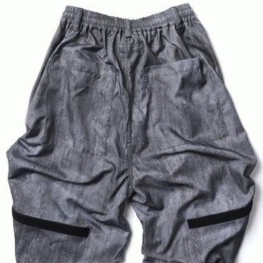 Tuck Wide Pants　UNEVEN GY No.8