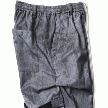 Tuck Wide Pants　UNEVEN GY No.9