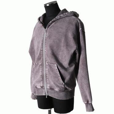 DISTRESSED RIVET HOODIE　FADE GRAY No.2