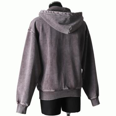DISTRESSED RIVET HOODIE　FADE GRAY No.4