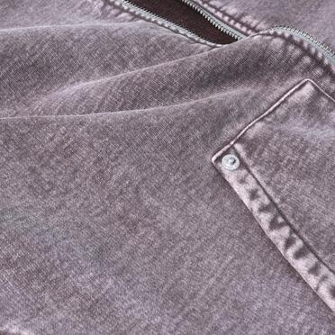 DISTRESSED RIVET HOODIE　FADE GRAY No.12