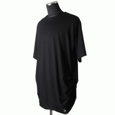 CrewNeck Long S/S TEE　BLACK No.2