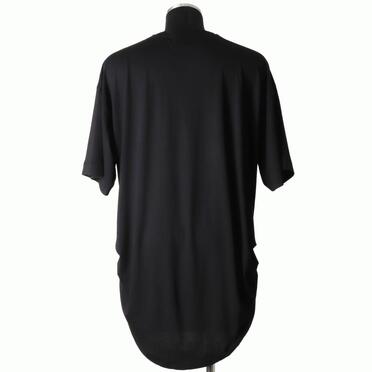 CrewNeck Long S/S TEE　BLACK No.5