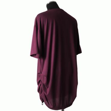 CrewNeck Long S/S TEE　WINE RED No.4