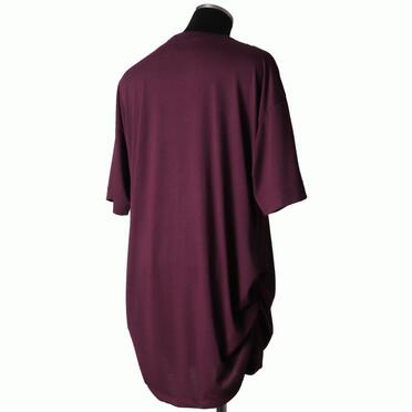CrewNeck Long S/S TEE　WINE RED No.6