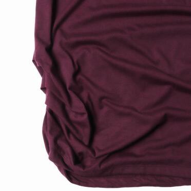 CrewNeck Long S/S TEE　WINE RED No.9